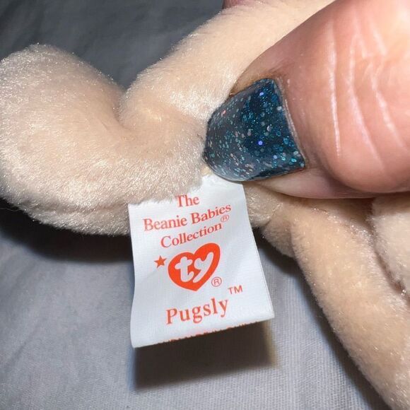 TY Original Beanie Baby “Pugsly” 1996 - Picture 13 of 13